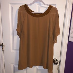 Flowy Mustard Colored Top